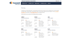 Desktop Screenshot of leasewebnoc.com